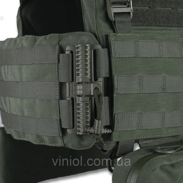 Плитоноска Kiborg GU gen.2 + 2 подсумка с баллистической защитой 1 класса хаки 55002 фото