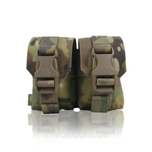 Тактический подсумок под 2 гранаты KIBORG GU Double Mag Pouch Multicam 1997 фото