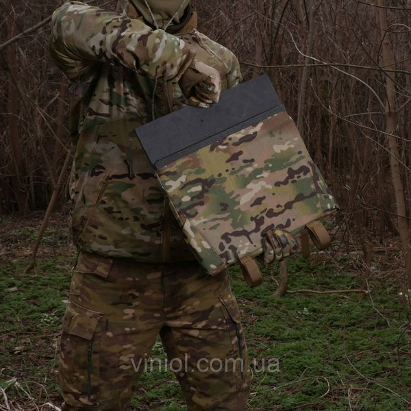 Каремат-сидушка с баллистическим пакетом 1 класс защиты Militex 20mm Cordura Multicam 81222 фото