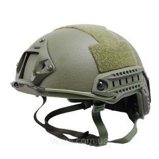 Шлем Fast Bulletproof Helmet Kevlar класс IIIA (хаки, размер M, XL) 7007 XL фото