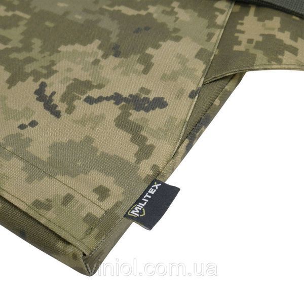 Каремат-сидушка с баллистическим пакетом 1 класс защиты Militex 20mm Cordura Pixel 81200 фото