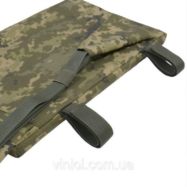 Каремат-сидушка с баллистическим пакетом 1 класс защиты Militex 20mm Cordura Pixel 81200 фото