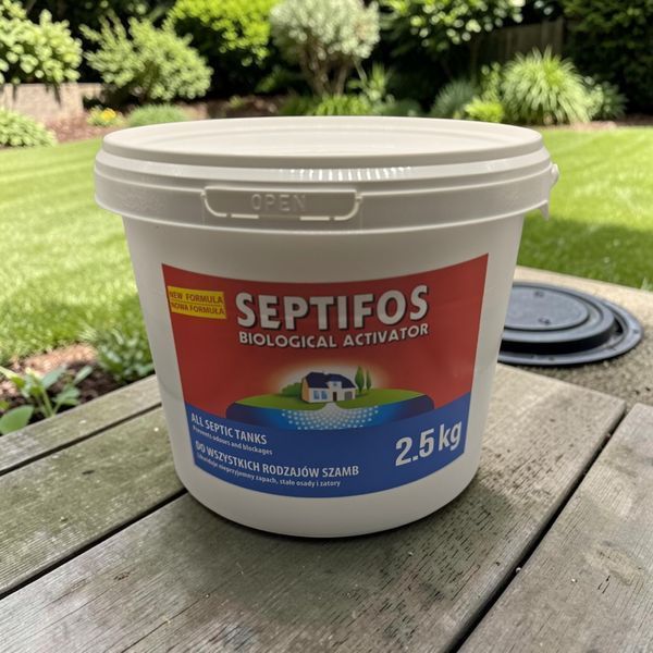 Бактерії Septifos 2500г для септиків та вигрібних ям 123456-Sept2500 фото