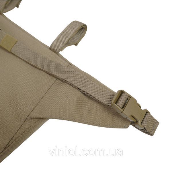 Каремат-сидушка с баллистическим пакетом 1 класс защиты Militex 20mm Cordura Coyote 81211 фото