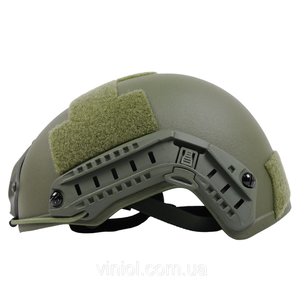 Шолом Fast Bulletproof Helmet Kevlar клас IIIA (хакі, розмір M, XL) 7007 XL фото