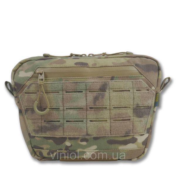 Сумка-напашник XL з балістичним пакетом 1 клас захисту Kiborg GU Сordura Multicam 82001 фото