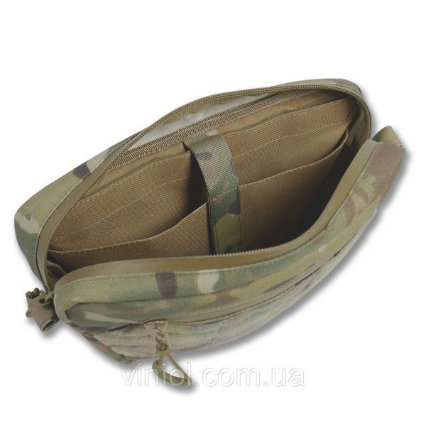 Сумка-напашник XL з балістичним пакетом 1 клас захисту Kiborg GU Сordura Multicam 82001 фото