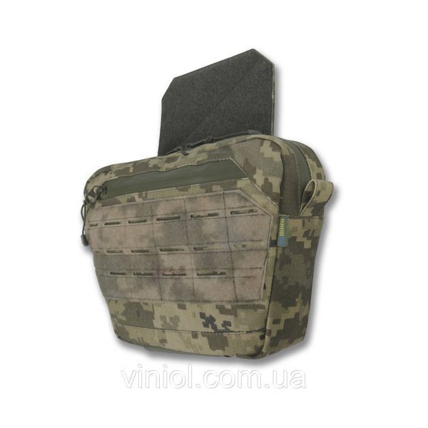 Сумка-напашник XL с баллистическим пакетом 1 класс защиты Kiborg GU Сordura Pixel 82002 фото