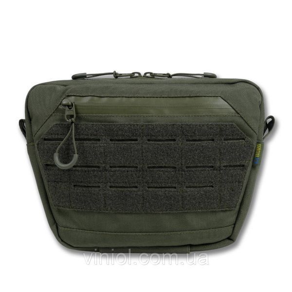 Сумка-напашник XL з балістичним пакетом 1 клас захисту Kiborg GU Сordura Khaki 82003 фото