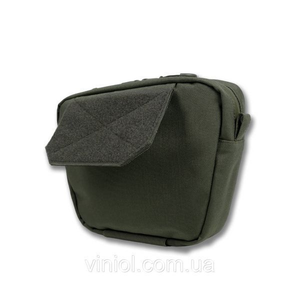 Сумка-напашник XL з балістичним пакетом 1 клас захисту Kiborg GU Сordura Khaki 82003 фото