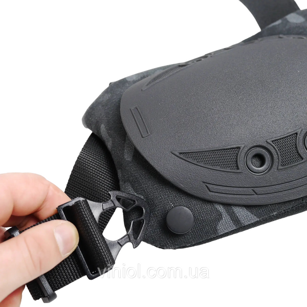 Наколенники Kiborg USA tactical черный мультикам 1043 фото