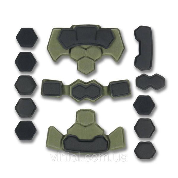 Подвесная система + подушки для шлема Team Wendy Cam Fit(R) GEN.4 Хаки 7139-O фото
