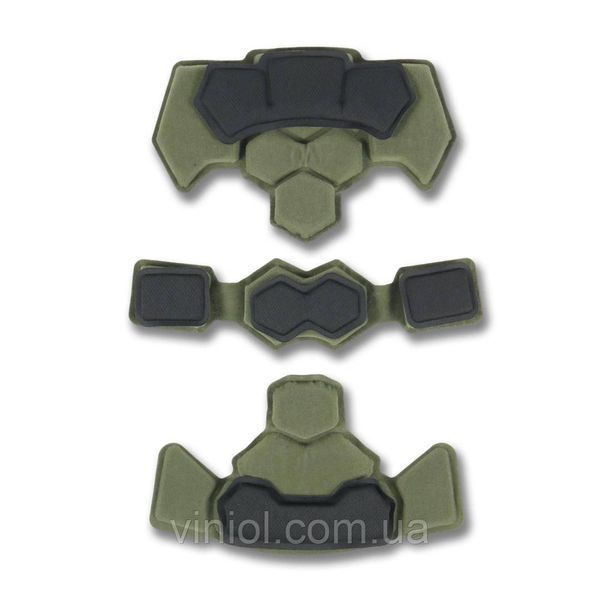 Подвесная система + подушки для шлема Team Wendy Cam Fit(R) GEN.4 Хаки 7139-O фото