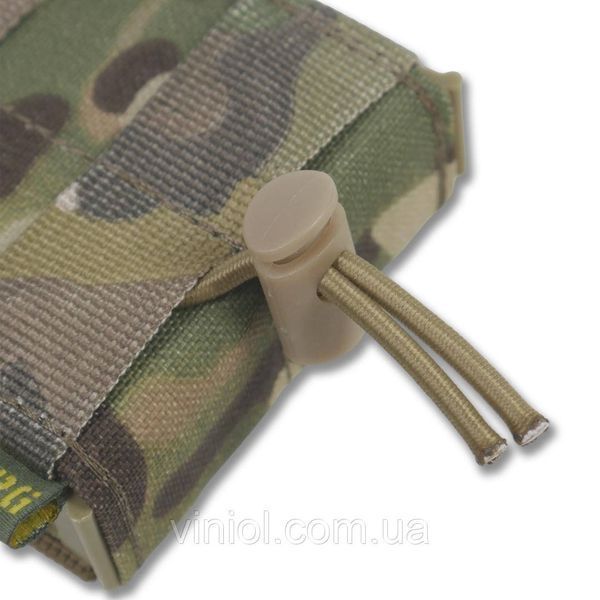 Жорсткий посилений тактичний підсумок Kiborg GU Single Mag Pouch Multicam 1995 фото