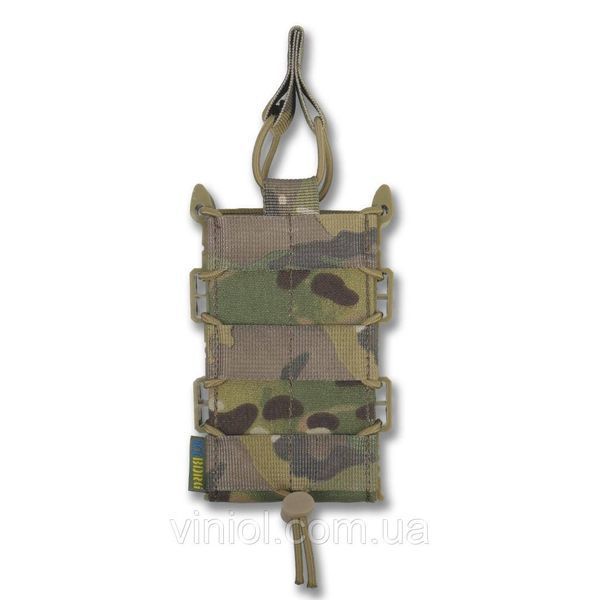 Жорсткий посилений тактичний підсумок Kiborg GU Single Mag Pouch Multicam 1995 фото