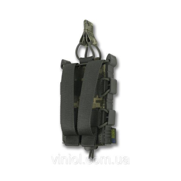 Жесткий усиленный тактический подсумок Kiborg GU Single Mag Pouch Pixel 1996 фото