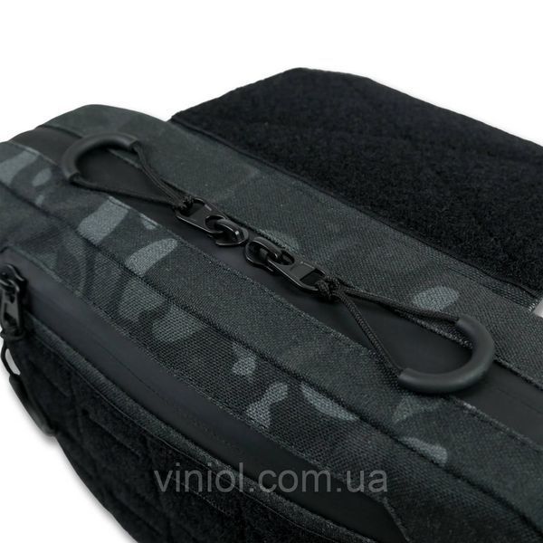 Сумка-напашник XL з балістичним пакетом 1 клас захисту Kiborg GU Сordura Dark Multicam 82006 фото