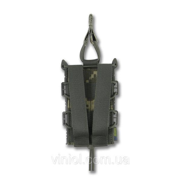 Жесткий усиленный тактический подсумок Kiborg GU Single Mag Pouch Pixel 1996 фото