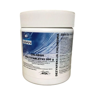 Таблетки для басейну 6 в 1 Chlorox Blue Tabs 400г (таблетка 200 г. 2шт) 123456-Хлорокс200-0,4 фото